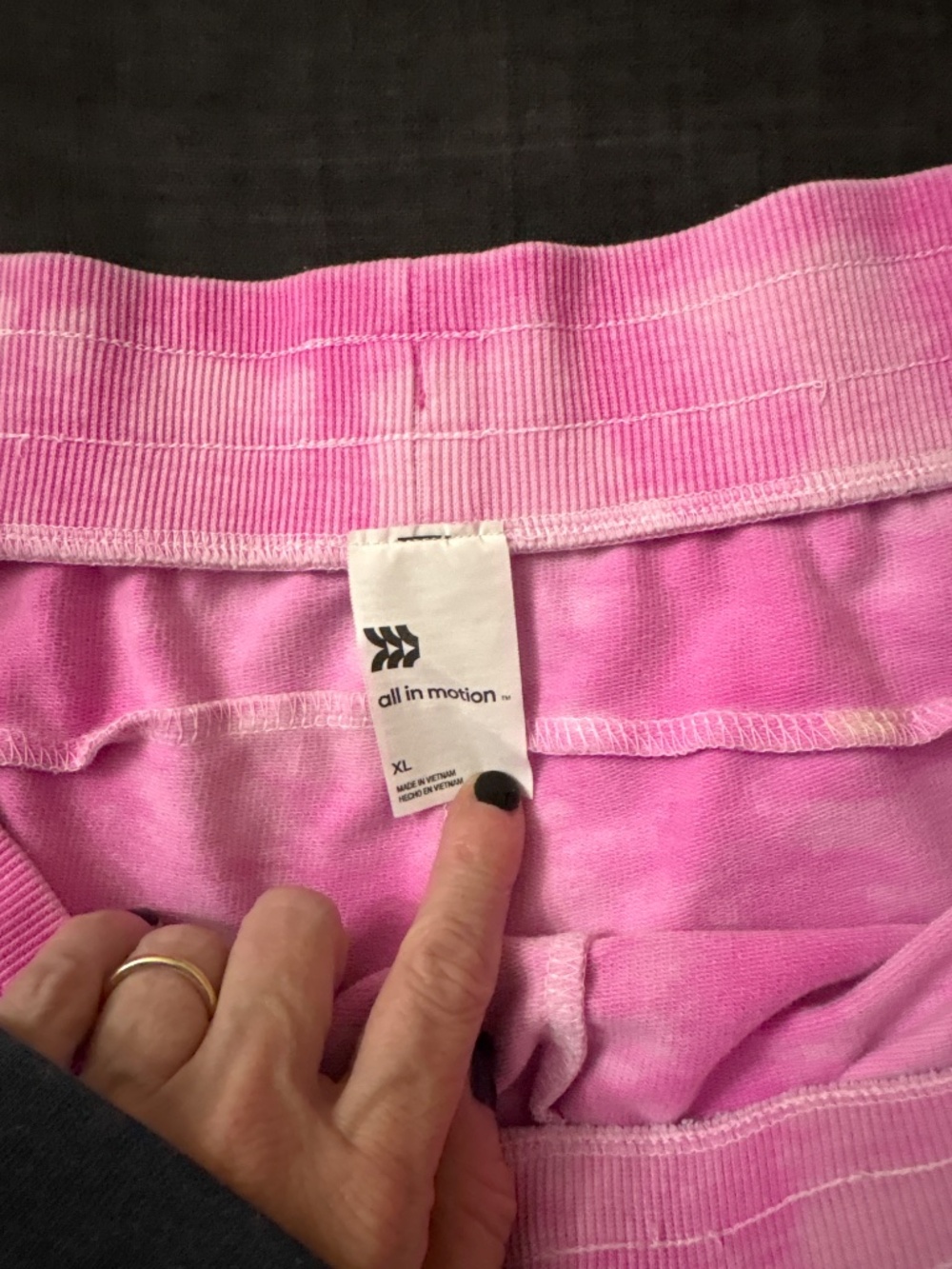 All In Motion pink tie dye shorts - Picture 2 of 2